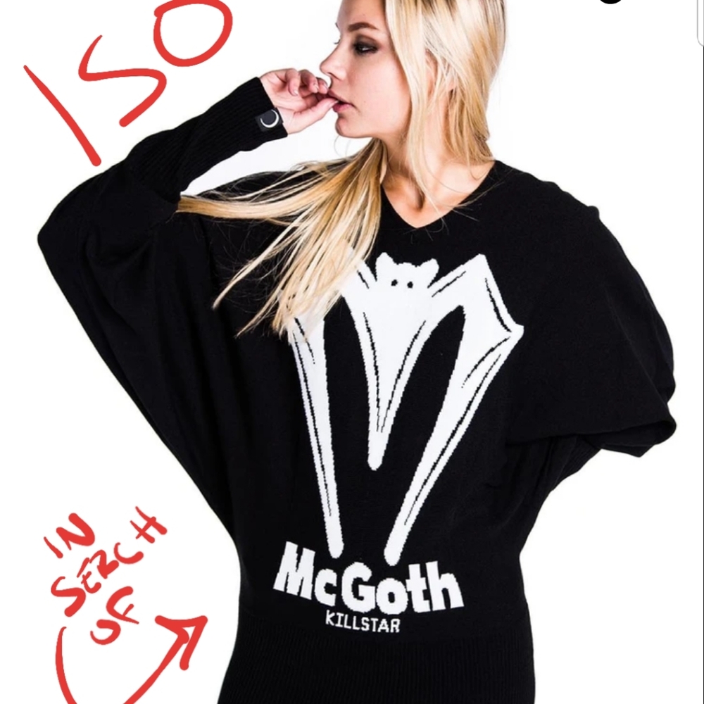 ISO : Killstar Mcgoth Sweater Dress